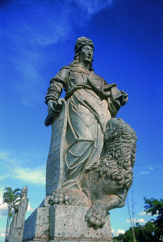 O Santuário do Senhor Bom Jesus de Matosinhos, em Congonhas do Campo, um dos 16 Patrimônios do Brasil reconhecidos pela UNESCO.