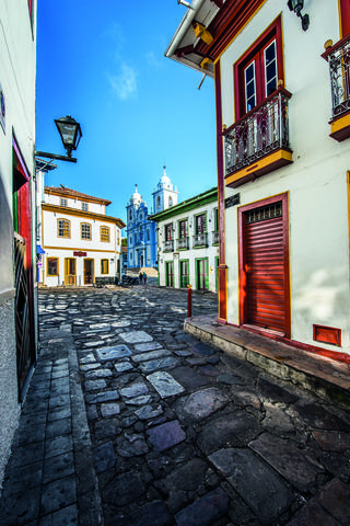 Centro Histórico da Cidade de Diamantina, um dos 16 Patrimônios do Brasil reconhecidos pela UNESCO.