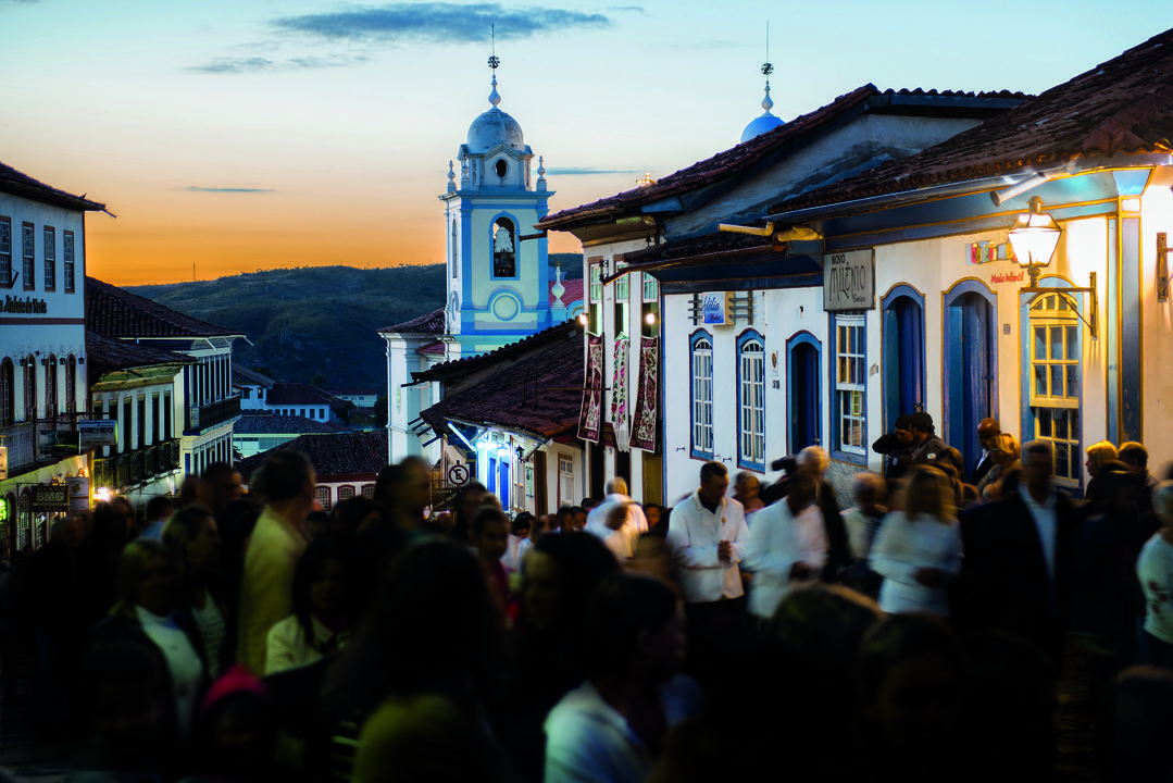 Centro Histórico da Cidade de Diamantina, um dos 16 Patrimônios do Brasil reconhecidos pela UNESCO.